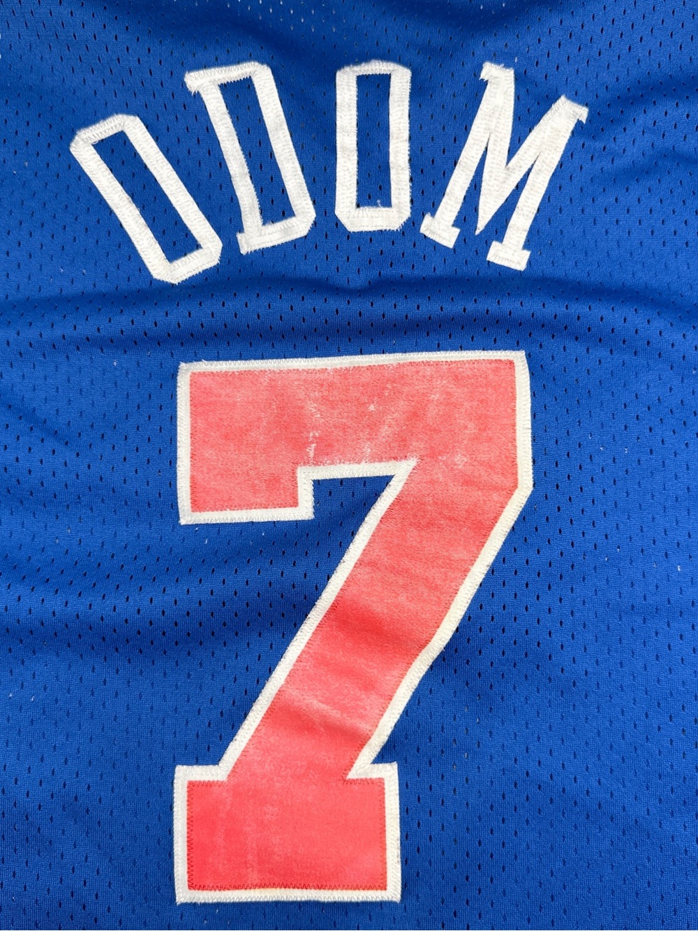 Vintage Y2K Nike Lamar Odom #7 LA Clippers Jersey XL +2 Blue NBA